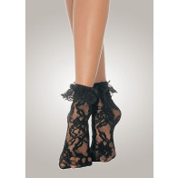 Blonde Ankelstrømpe